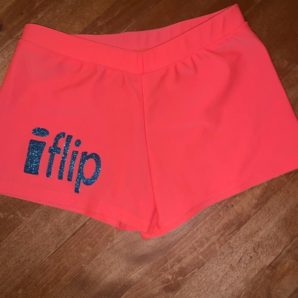 Sparkly spandex! Size small, but seem more xxs